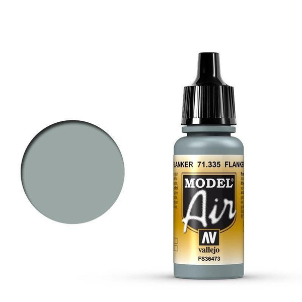Vallejo 71335 Model Air Flanker Light Grey 17ml Acrylic Airbrush Paint - Gap Games