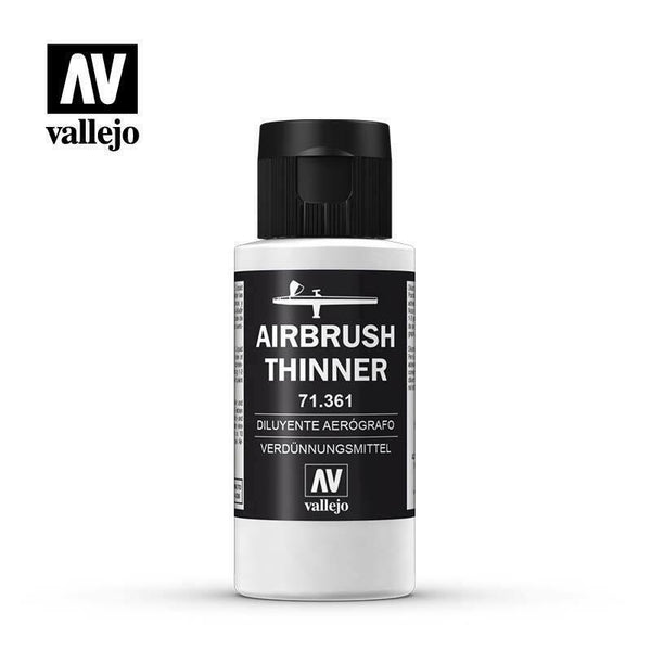 Vallejo 71361 Airbrush Thinner 60 ml - Gap Games