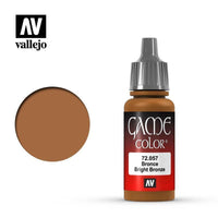 Vallejo 72057 Game Color - Bright Bronze 17 ml Acrylic Paint - Gap Games