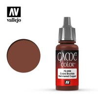 Vallejo 72059 Game Color - Hammered Copper 17 ml Acrylic Paint - Gap Games