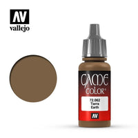 Vallejo 72062 Game Color - Earth 17 ml Acrylic Paint - Gap Games