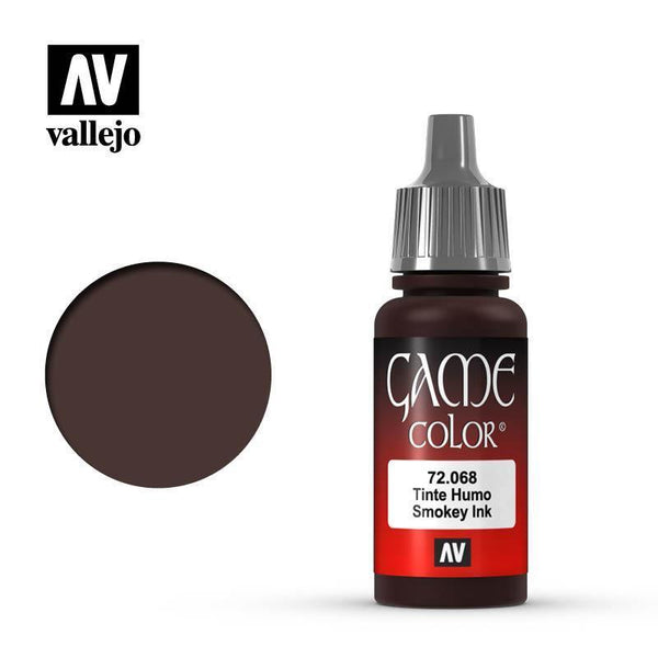 Vallejo 72068 Game Color - Ink Smokey Ink 17 ml Acrylic Paint - Gap Games