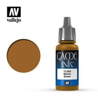 Vallejo 72092 Game Color Ink Brown 17 ml Acrylic Paint - Gap Games
