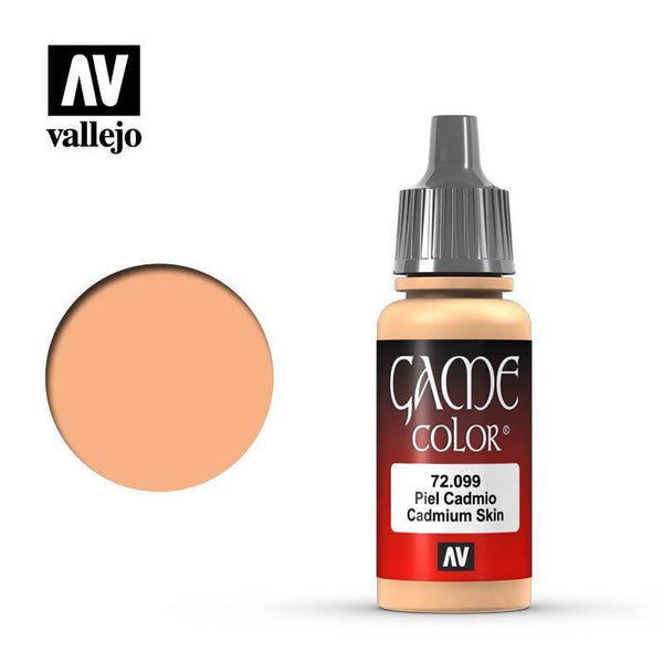 Vallejo 72099 Game Color - Cadm Skin 17 ml Acrylic Paint - Gap Games