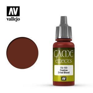 Vallejo 72133 Game Color Effects Dried Blood 17 ml Acrylic Paint - Gap Games