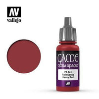 Vallejo 72141 Game Color Extra Opaque Heavy Red 17 ml Acrylic Paint - Gap Games