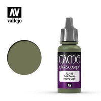 Vallejo 72145 Game Color Extra Opaque Heavy Grey 17 ml Acrylic Paint - Gap Games
