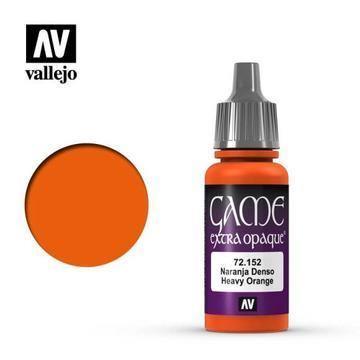 Vallejo 72152 Game Color Extra Opaque Heavy Orange 17 ml Acrylic Paint - Gap Games