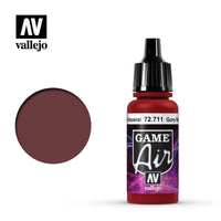 Vallejo 72711 Game Air Gory Red 17 ml Acrylic Airbrush Paint - Gap Games