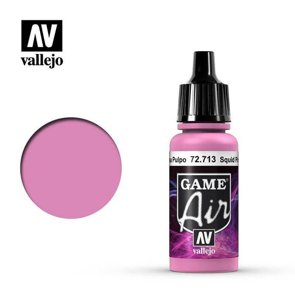 Vallejo 72713 Game Air Squid Pink 17 ml Acrylic Airbrush Paint - Gap Games