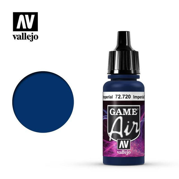 Vallejo 72720 Game Air Imperial Blue 17 ml Acrylic Airbrush Paint - Gap Games