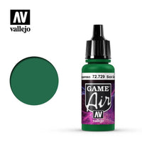 Vallejo 72729 Game Air Sick Green 17 ml Acrylic Airbrush Paint - Gap Games