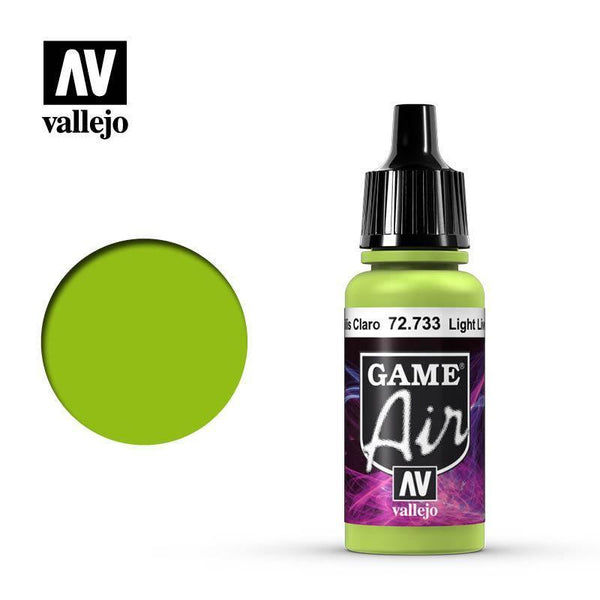 Vallejo 72733 Game Air Livery Green 17 ml Acrylic Airbrush Paint - Gap Games