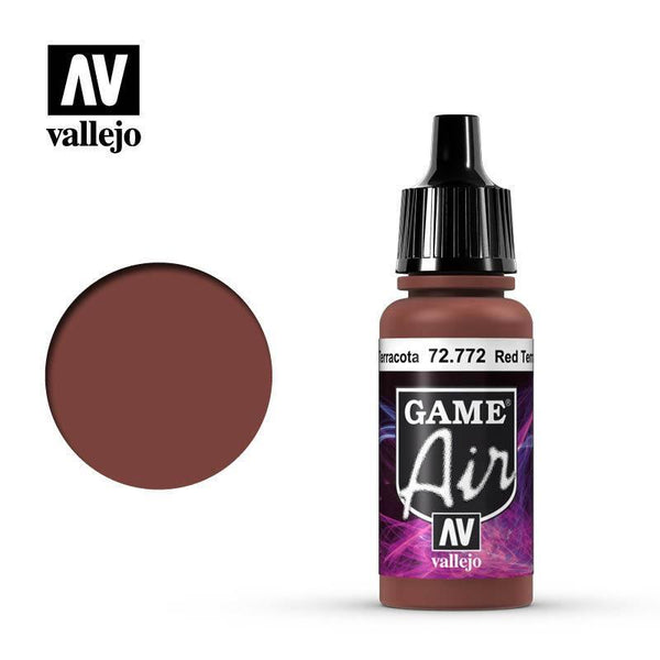 Vallejo 72772 Game Air Red Terracota 17 ml Acrylic Airbrush Paint - Gap Games