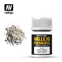 Vallejo 73101 Pigments - Titanium White 30 ml - Gap Games