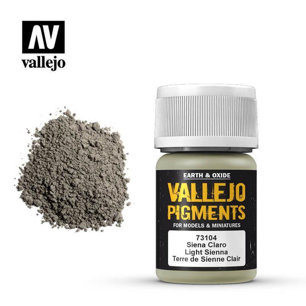 Vallejo 73104 Pigments - Light Sienna 30 ml - Gap Games