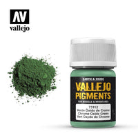 Vallejo 73112 Pigments - Chrome Oxide Green 30 ml - Gap Games