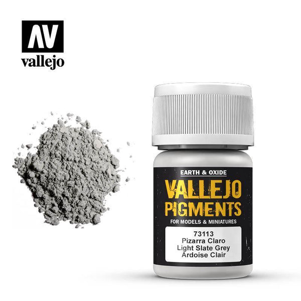 Vallejo 73113 Pigments - Light Slate Grey 30 ml - Gap Games