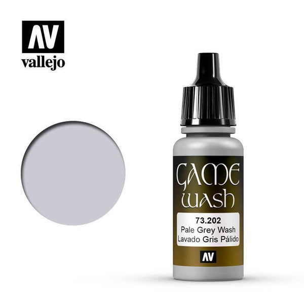 Vallejo 73202 Pale Grey Wash 17 ml - Gap Games