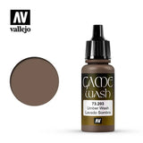 Vallejo 73203 Umber Wash 17 ml - Gap Games