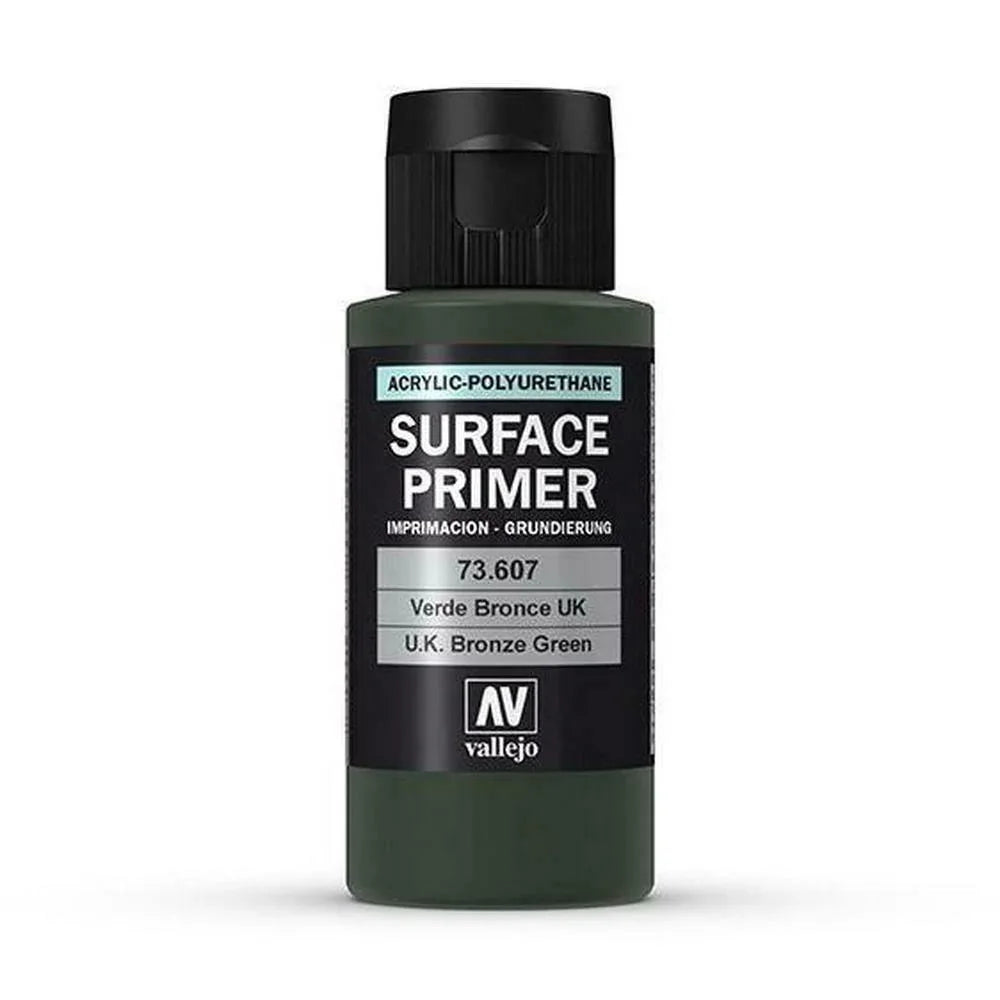 Vallejo 73607 Surface Primer UK Bronze Green 60 ml - Gap Games