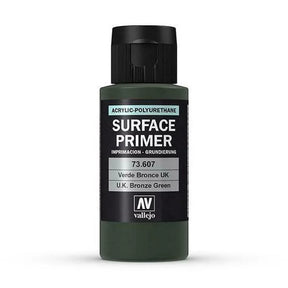 Vallejo 73607 Surface Primer UK Bronze Green 60 ml - Gap Games