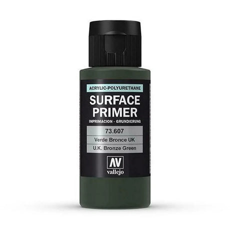 Vallejo 73607 Surface Primer UK Bronze Green 60 ml - Gap Games