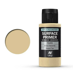 Vallejo 73613 Surface Primer Desert Tan Base 60 ml - Gap Games