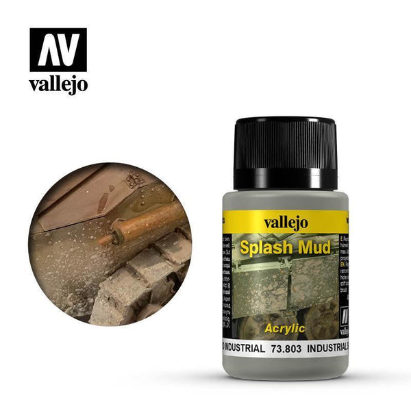 Vallejo 73803 Weathering Effects - Industrial Splash Mud 40 ml - Gap Games