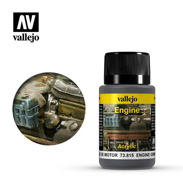 Vallejo 73815 Weathering Effects - Engine Grime 40 ml - Gap Games