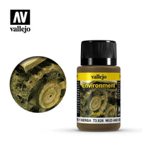 Vallejo 73826 Weathering Effects - Mud and Grass Effect 40 ml - Gap Games