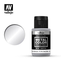 Vallejo 77716 Metal Color Semi Matte Aluminium 32ml Acrylic Paint - Gap Games