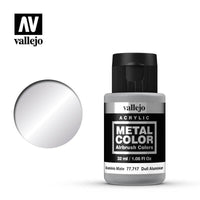 Vallejo 77717 Metal Color Dull Aluminium 32ml Acrylic Paint - Gap Games