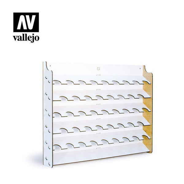 Vallejo Accessories - Wood Wall Mounted Paint Display - Gap Games