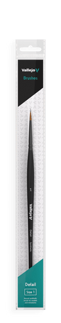 Vallejo Brushes - Detail - Round Synthetic Brush N0. 1 - Gap Games