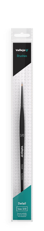 Vallejo Brushes - Detail - Round Synthetic Brush N0. 3/0 - Gap Games