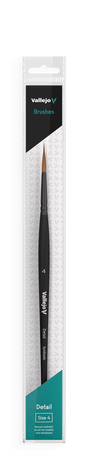 Vallejo Brushes - Detail - Round Synthetic Brush N0. 4 - Gap Games