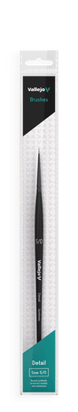 Vallejo Brushes - Detail - Round Synthetic Brush N0. 5/0 - Gap Games