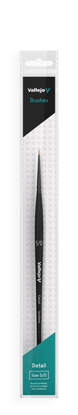 Vallejo Brushes - Detail - Round Synthetic Brush N0. 5/0 - Gap Games