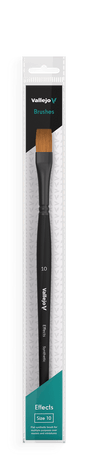 Vallejo Brushes - Effects - Flat Rectangular Brush No. 10 - Gap Games