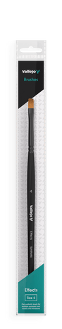 Vallejo Brushes - Effects - Flat Rectangular Brush No. 4 - Gap Games
