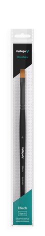 Vallejo Brushes - Effects - Flat Rectangular Brush No. 6 - Gap Games