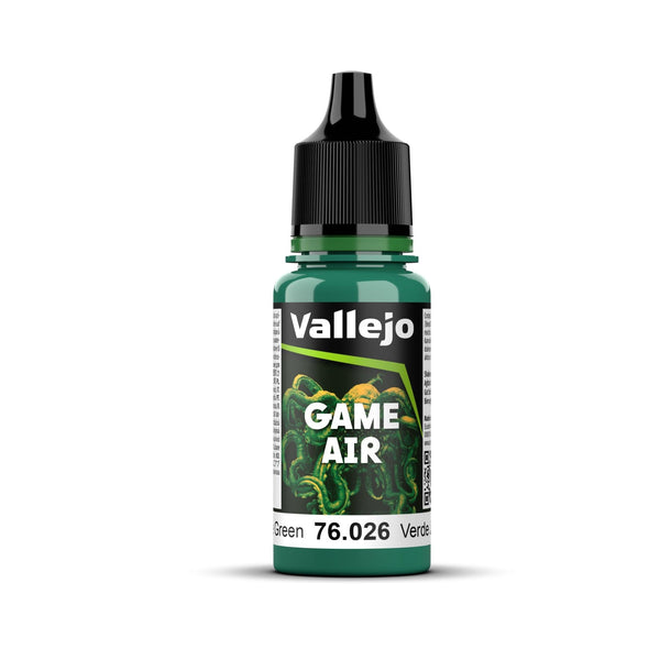 Vallejo Game Air - Jade Green 18 ml - Gap Games