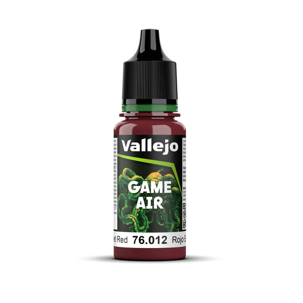 Vallejo Game Air - Scarlet Red 18 ml - Gap Games
