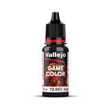 Vallejo Game Colour - Black 18ml - Gap Games