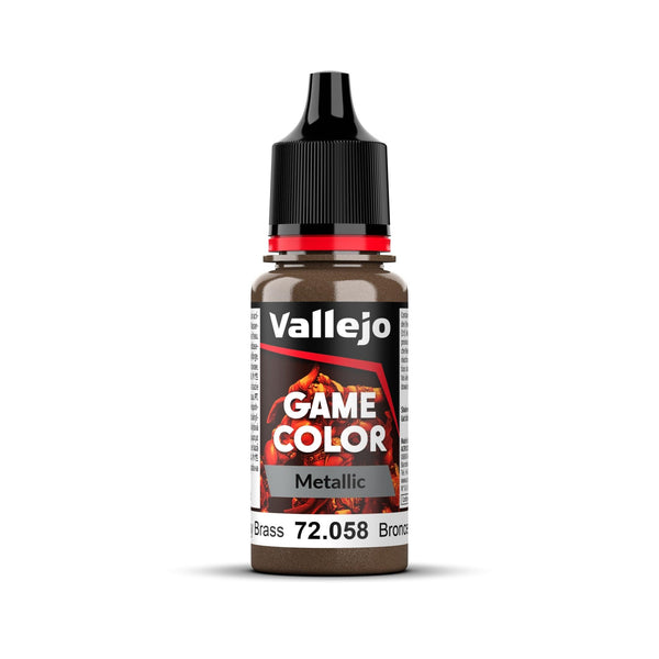 Vallejo Game Colour - Brassy Brass 18ml - Gap Games