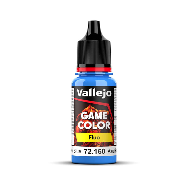 Vallejo Game Colour - Fluorescent Blue 18ml - Gap Games