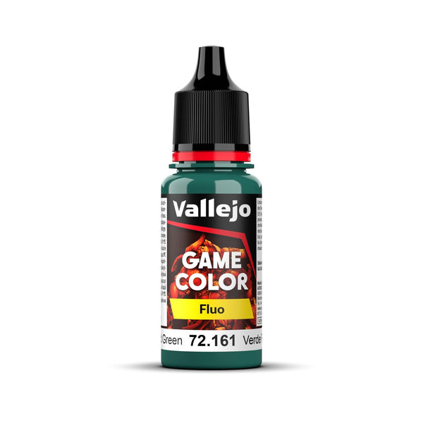Vallejo Game Colour - Fluorescent Cold Green 18ml - Gap Games