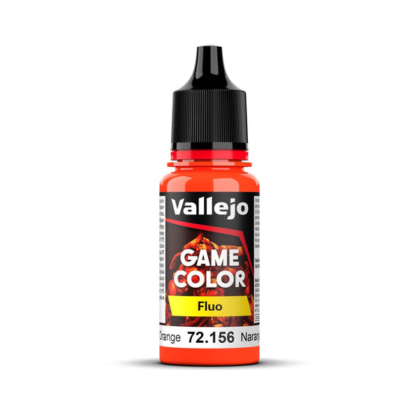 Vallejo Game Colour - Fluorescent Orange 18ml - Gap Games
