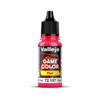 Vallejo Game Colour - Fluorescent Red 18ml - Gap Games